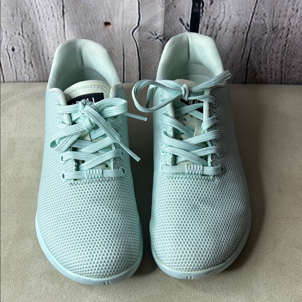 NOBULL Mint Green Mesh Athletic Shoes